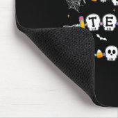 Trick oder Teach Bracelet Halloween Kostümlehrer Mousepad (Ecke)