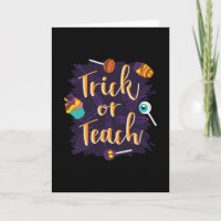 Trick- oder Teach Halloween School