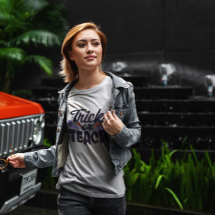 Trick oder Teach Halloween T-Shirt