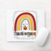 Trick oder Teach Leopard Regenbogenlehrer Hallowee Mousepad (Mit Mouse)