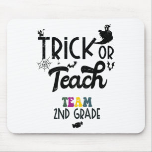 Trick oder Teach zweiten Grad Halloween der zweite Mousepad