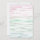 Trick oder Three! Niedliches Lila Halloween 3. Geb Einladung (Rückseite)