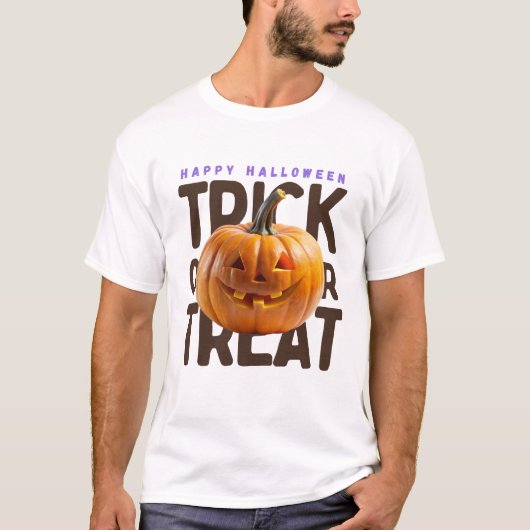 Trick oder Track-T - Shirt (Vorderseite)