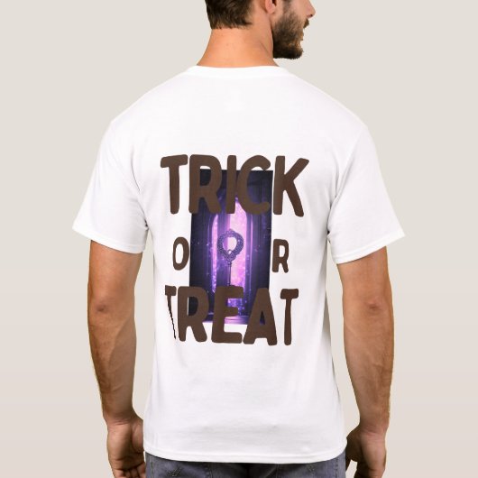 Trick oder Track-T - Shirt (Rückseite)
