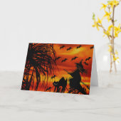 Trick oder Treat #4_ Karte (Gelbe Blume)