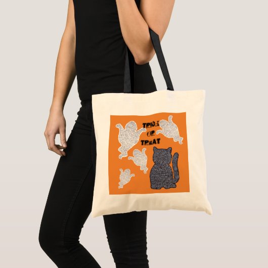 Trick oder Treat Bag Tragetasche (Vorderseite (Produkt))