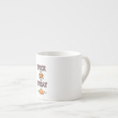 Trick oder Treat Berühmtes Halloween-Party Night S Espressotasse (Vorderseite Rechts)