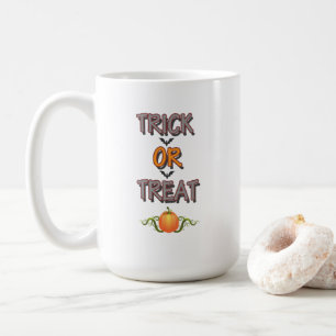 Trick oder Treat Berühmtes Halloween-Party Night S Kaffeetasse