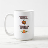 Trick oder Treat Berühmtes Halloween-Party Night S Kaffeetasse (Links)