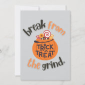 Trick oder Treat BFTG Einladung (Vorderseite)