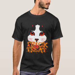 Trick oder Treat Black Cat T-Shirt