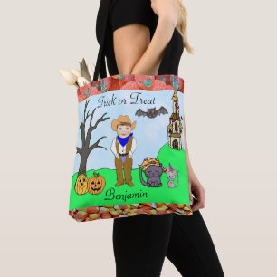 Trick oder Treat Boy's Cowboy Costume Halloween Tasche