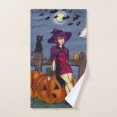 Trick oder Treat Buddies Badhandtuch Set (Handtuch)
