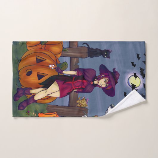 Trick oder Treat Buddies Badhandtuch Set (Handtuch)