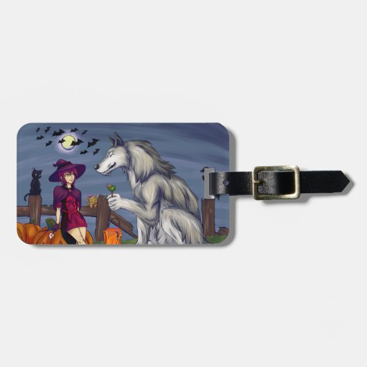 Trick oder Treat Buddies Gepäckanhänger (Vorderseite horizontal)
