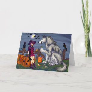 Trick oder Treat Buddies Karte