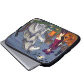 Trick oder Treat Buddies Laptopschutzhülle (Vorne Knopf)