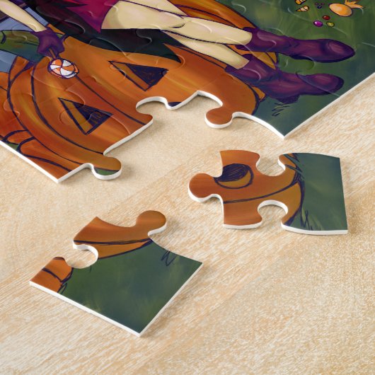Trick oder Treat Buddies Puzzle (Seite)