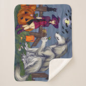 Trick oder Treat Buddies Sherpadecke (Vorderseite)