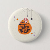 Trick oder Treat Button (Vorderseite)