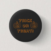 Trick oder Treat Button (Vorderseite)