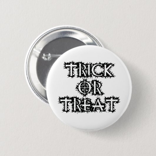 Trick oder Treat Button (Vorne & Hinten)
