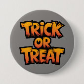 Trick oder Treat Button (Vorderseite)