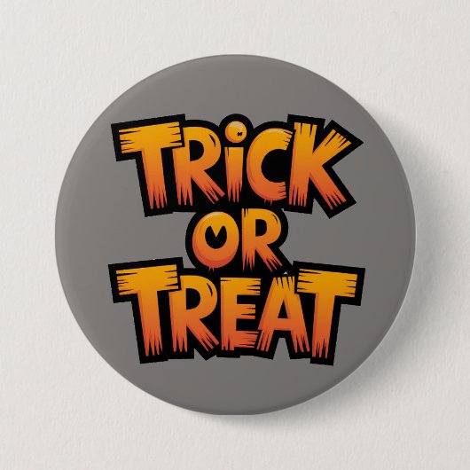 Trick oder Treat Button (Vorderseite)