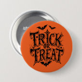 Trick oder Treat Button (Vorne & Hinten)