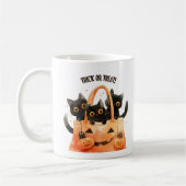 Trick oder Treat - Candy Bag Cat Tasse (Links)