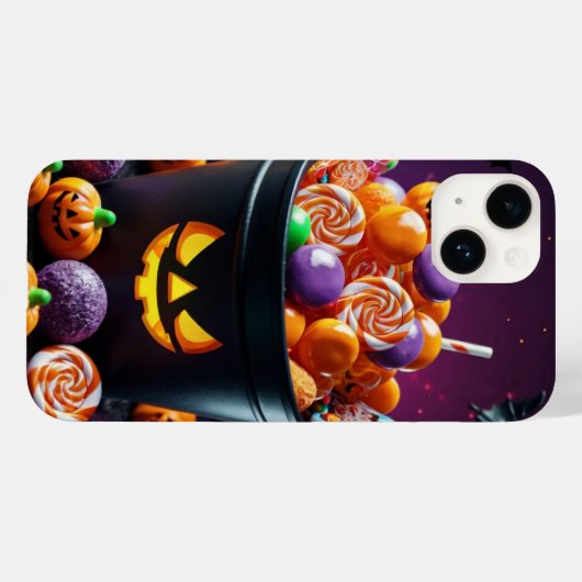 Trick oder Treat Candy Bucket Case-Mate iPhone Hülle (Rückseite (Horizontal))