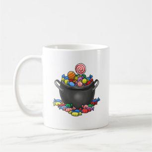 Trick oder Treat Candy Cauldron Kaffeetasse