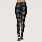 Trick oder Treat Candy Cauldron Leggings (Rückseite)