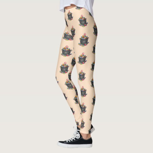 Trick oder Treat Candy Cauldron Leggings (Links)