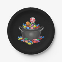Trick oder Treat Candy Cauldron