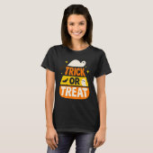 Trick oder Treat Candy Corn T-Shirt (Vorne ganz)