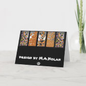 Trick oder Treat Candy Halloween Card Karte (Rückseite)