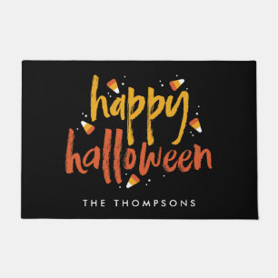 Trick oder Treat Candy Mais Halloween Fußmatte