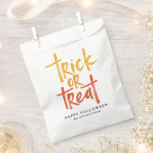 Trick oder Treat Candy Mais Halloween Geschenktütchen (Ausgeschnitten)