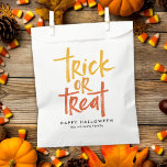 Trick oder Treat Candy Mais Halloween Geschenktütchen<br><div class="desc">Trick oder Treat Candy Mais Halloween Gefallen Tasche mit Spaß Pinsel Typ.</div>