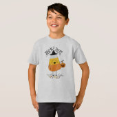Trick oder Treat Candy Mais Halloween Sleeve Shirt (Vorne ganz)