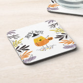 Trick oder Treat Candy Mais Halloween | Untersetze Getränkeuntersetzer (Linke Seite)