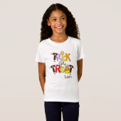 Trick oder Treat Candy T - Shirt (Vorne ganz)
