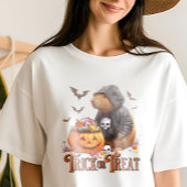 Trick oder Treat Capybara Halloween Funny Tri-Blend Shirt