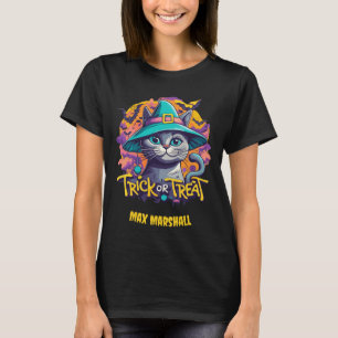 Trick oder Treat Cat - Beängstigende gute Zeiten O T-Shirt