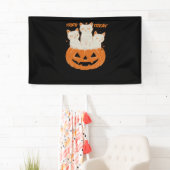 Trick oder Treat Cats Klassischer T - Shirt Banner (Insitu)