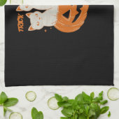 Trick oder Treat Cats Klassischer T - Shirt Geschirrtuch (Gefaltet)