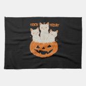 Trick oder Treat Cats Klassischer T - Shirt Geschirrtuch (Horizontal)