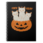 Trick oder Treat Cats Klassischer T - Shirt Notizblock (Vorderseite)