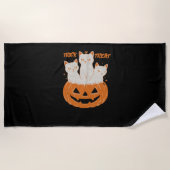 Trick oder Treat Cats Klassischer T - Shirt Strandtuch (Vorderseite)